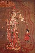 unknow artist Guanyin as-guide of the souls, from Dunhuna oil painting on canvas